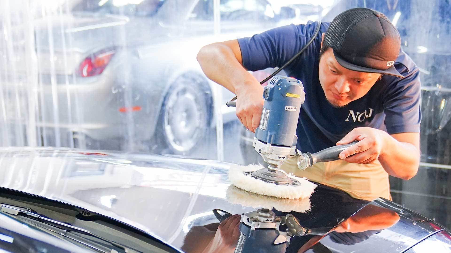 NOJだけの無料メンテナンスサービスで 本当に意味のあるガラスコーティングをのイメージ画像